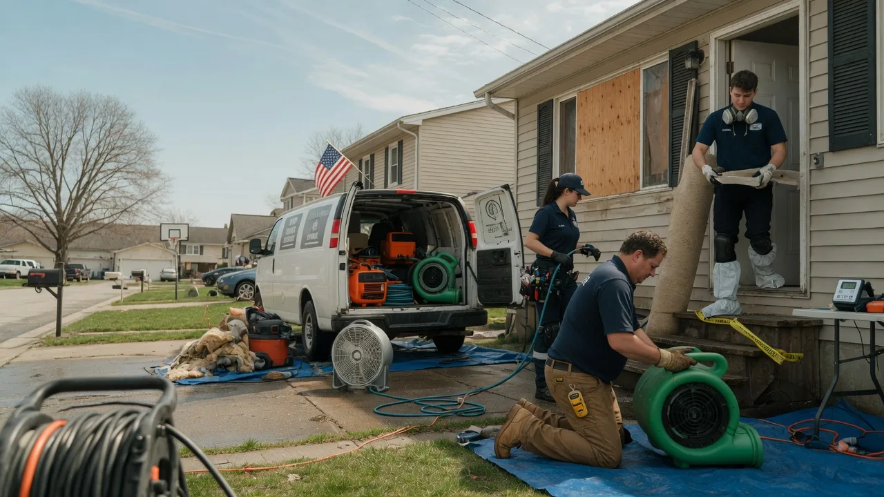 Water Damage Restoration in Gotham, WI near me